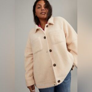 Anthropologie Greylin Charley Cozy Shirt Jacket